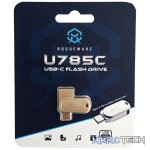 ROGUEWARE U785C 32GB METAL USB 3.1 TYPE-C & TYPE-A DUAL FLASH DRIVE - SILVER - Image 4