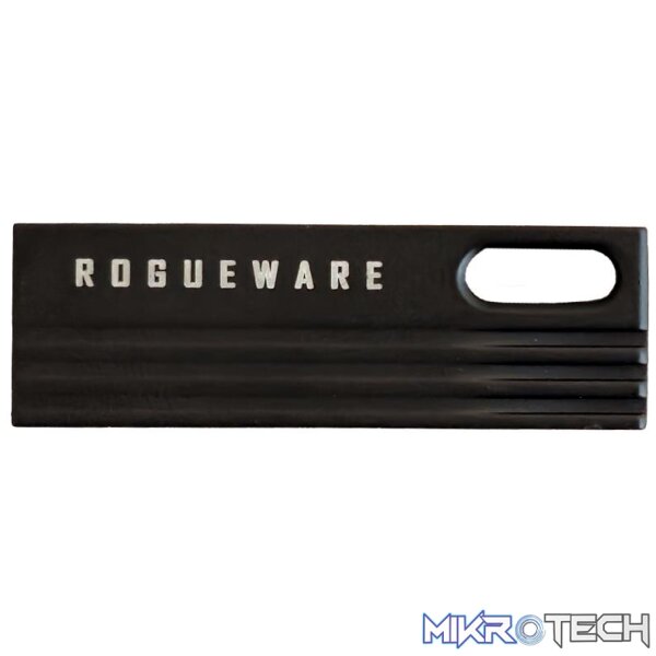 ROGUEWARE U280-U3 128GB METAL CAPLESS USB 3.0 FLASH DRIVE - BLACK - Image 2