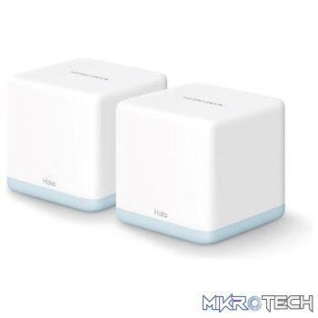 MERCUSYS HALO H30 2 PACK AC1200 WHOLE HOME MESH WIFI SYSTEM
