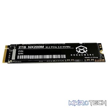 ROGUEWARE NX200M 2TB M.2 GEN3 NVME 3D NAND SOLID STATE DRIVE