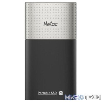 NETAC Z9 SERIES 500GB USB3.2 TYPE-C ALUMINIUM & PC EXTERNAL SSD