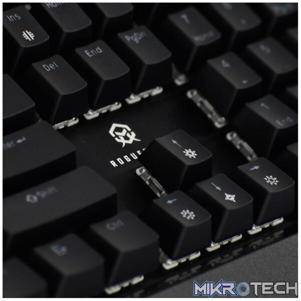 ROGUEWARE GK200 WIRED/BT RGB GAMING BROWN SWITCH MECHANICAL KEYBOARD - Image 5