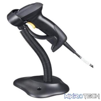 MINDEO MD2250AT+ 1-D HANDHELD IP52 LASER SCANNER AND STAND