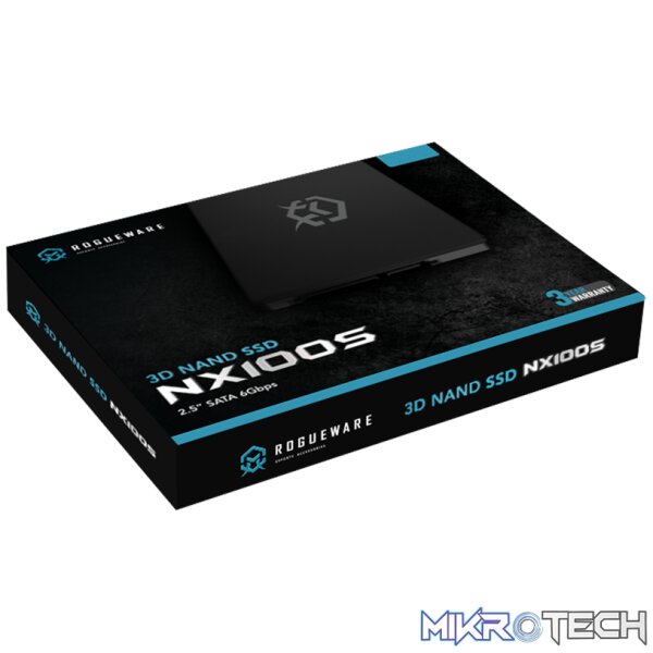 ROGUEWARE NX100S 512GB SATA3 2.5" 3D NAND SOLID STATE DRIVE - Image 4