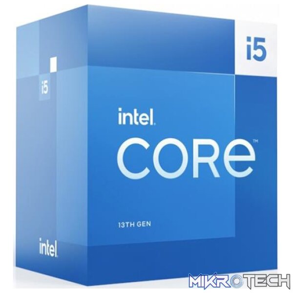 INTEL BOXED CORE I5 13400 10-CORE (6+4) SOCKET LGA1700 PROCESSOR INTEL BOXED CORE I5 13400 10-CORE (6+4) SOCKET LGA1700 PROCESSOR