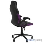 ROGUEWARE GC100 MAINSTREAM GAMING CHAIR - BLACK/PURPLE - UP TO 125KG - Image 3