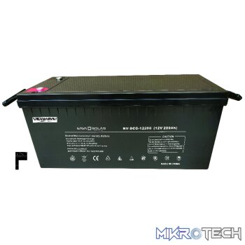 NAVASOLAR DEEP CYCLE GEL VRLA 12V 200AH BATTERY