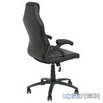 ROGUEWARE GC100 MAINSTREAM GAMING CHAIR - BLACK - UP TO 125KG - Image 2