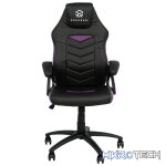 ROGUEWARE GC100 MAINSTREAM GAMING CHAIR - BLACK/PURPLE - UP TO 125KG - Image 4
