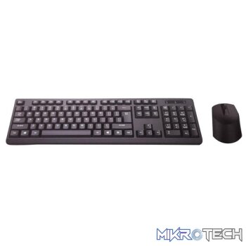 LEKKERMOTION SERIES KM210 WIRELESS MULTIMEDIA DESKTOP COMBO - BLACK