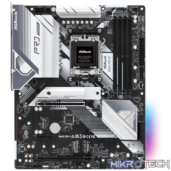 ASROCK AMD B650 PRO RS SOCKET AM5 ATX MOTHERBOARD ASROCK AMD B650 PRO RS SOCKET AM5 ATX MOTHERBOARD