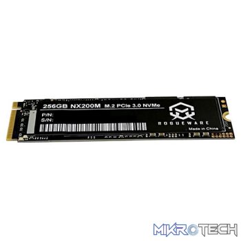 ROGUEWARE NX200M 256GB M.2 GEN3 NVME 3D NAND SOLID STATE DRIVE