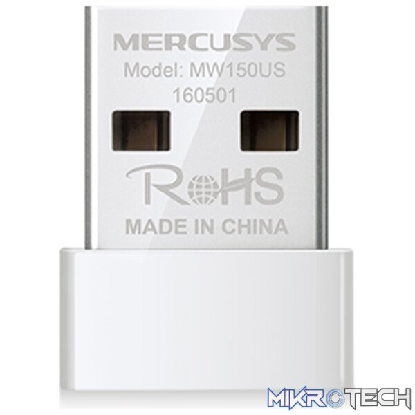 MERCUSYS MW150US - N150 WIRELESS MINI USB ADAPTER MERCUSYS MW150US - N150 WIRELESS MINI USB ADAPTER