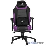 ROGUEWARE GC400 EXPERT GAMING CHAIR - BLACK/PURPLE - UP TO 200KG
