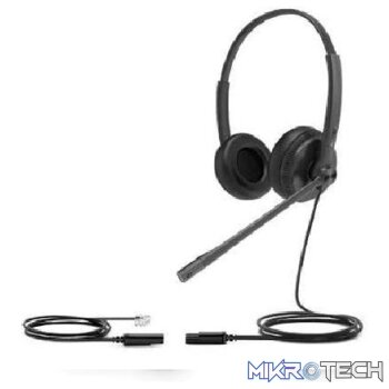 YEALINK YHS34-DUO, ENTRY-LEVEL RJ9 HEADSET