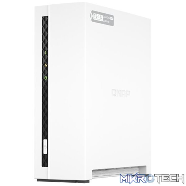 QNAP TS-133 1-BAY PERSONAL AND HOME TOWER NAS QNAP TS-133 1-BAY PERSONAL AND HOME TOWER NAS
