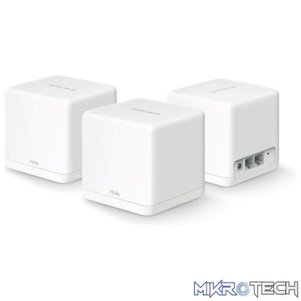 MERCUSYS HALO H30G 3 PACK AC1300 WHOLE HOME MESH WIFI SYSTEM - Image 2