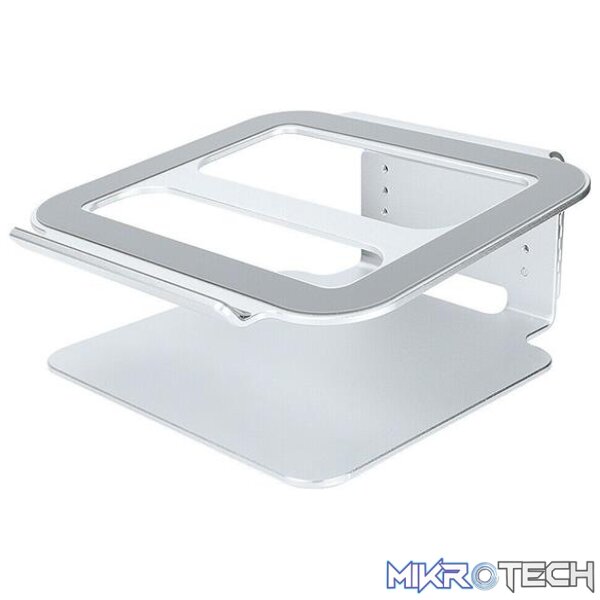 LEKKERMOTION SERIES N5 HEIGHT ADJUSTABLE NOTEBOOK STAND - SILVER LEKKERMOTION SERIES N5 HEIGHT ADJUSTABLE NOTEBOOK STAND - SILVER