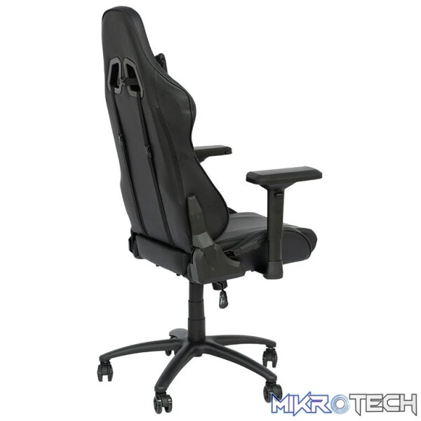ROGUEWARE GC200 PERFORMANCE GAMING CHAIR - BLACK - UP TO 150KG - Image 2