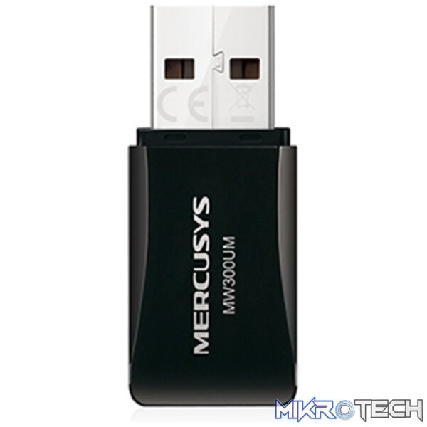 MERCUSYS MW300UM - N300 WIRELESS MINI USB ADAPTER MERCUSYS MW300UM - N300 WIRELESS MINI USB ADAPTER