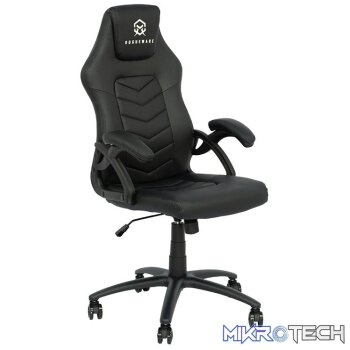 ROGUEWARE GC100 MAINSTREAM GAMING CHAIR - BLACK - UP TO 125KG