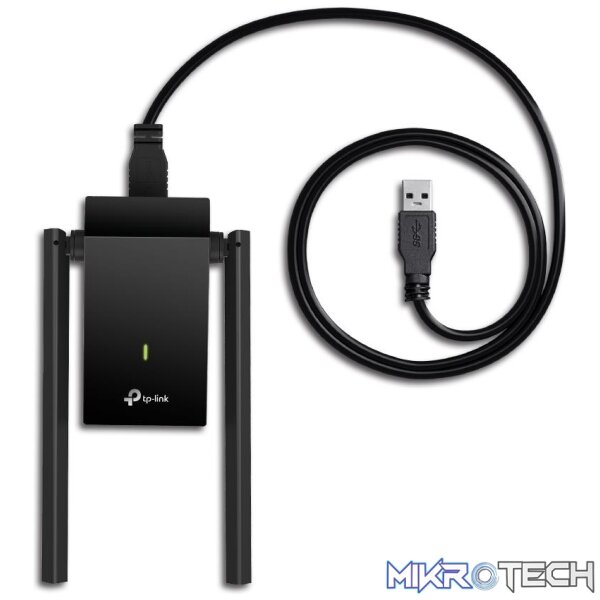 TP-LINK ARCHER T4U PLUS - DUAL ANTENNAS HIGH-GAIN WIRELESS USB ADAPTER - Image 3