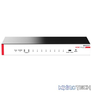 H3C MAGIC BS210T-P 10-PORT ADVANCED GIGABIT POE ETHERNET SWITCH