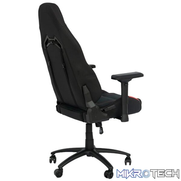 ROGUEWARE GC300 ADVANCED GAMING CHAIR - BLACK/RED - UP TO 175KG - Image 2
