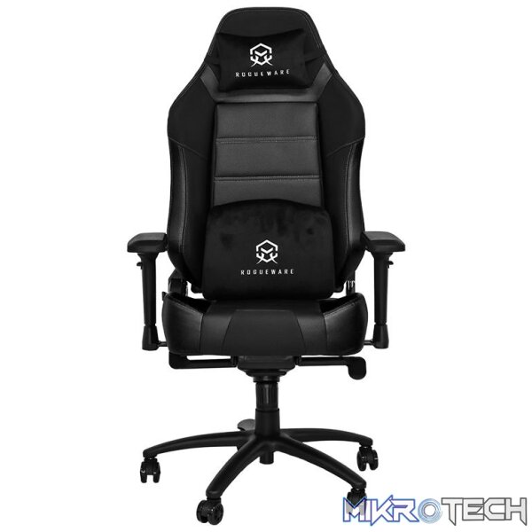 ROGUEWARE GC400 EXPERT GAMING CHAIR - BLACK - UP TO 200KG - Image 2