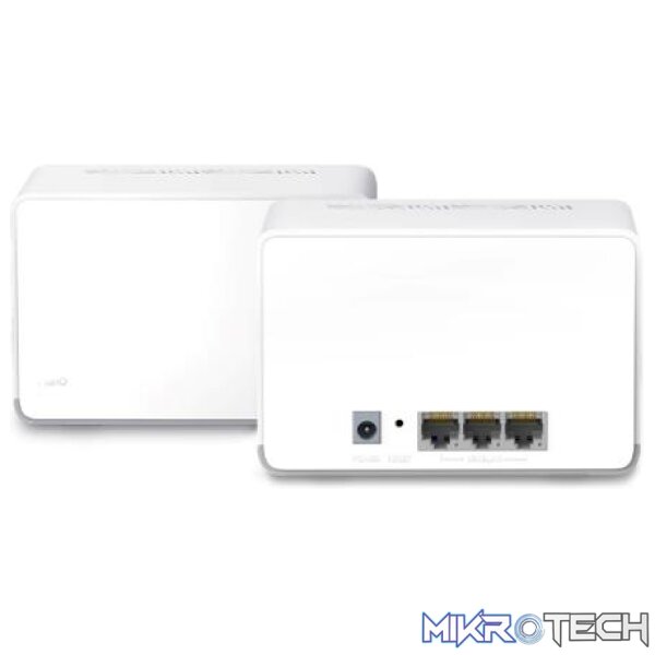 MERCUSYS HALO H70X 2 PACK AX1800 WHOLE HOME MESH WIFI SYSTEM - Image 2
