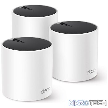 TP-LINK DECO X55 3 PACK AX3000 WHOLE HOME MESH WIFI 6 SYSTEM