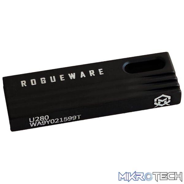 ROGUEWARE U280-U3 64GB METAL CAPLESS USB 3.0 FLASH DRIVE - BLACK ROGUEWARE U280-U3 64GB METAL CAPLESS USB 3.0 FLASH DRIVE - BLACK