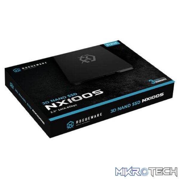 ROGUEWARE NX100S 512GB SATA3 2.5" 3D NAND SOLID STATE DRIVE - Image 2