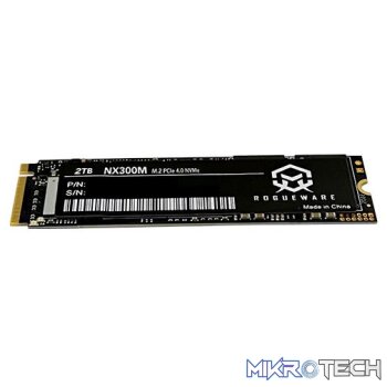 ROGUEWARE NX300M 2TB M.2 GEN4 NVME 3D NAND SOLID STATE DRIVE