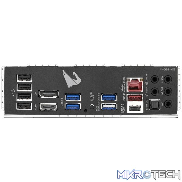Gigabyte B550M Aorus Pro-P B550 chipset AMD Ryzen AM4 Socket Motherboard - Image 3