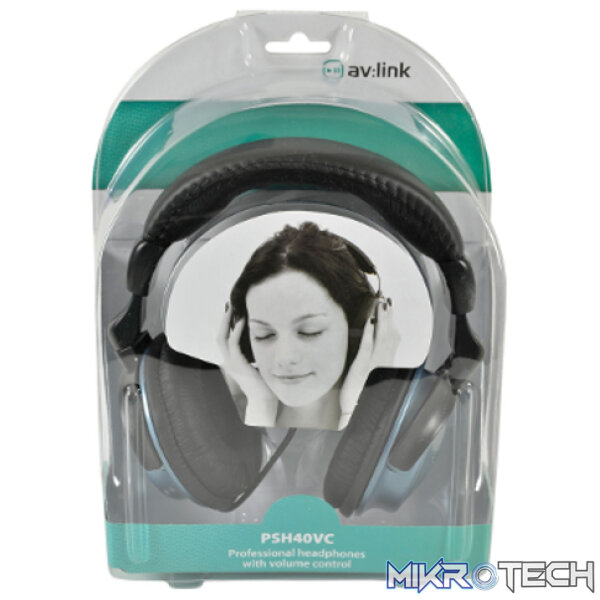 Avlink - Magic Fx - Psh40Vc Professional Headphones With Volume Control - Image 2