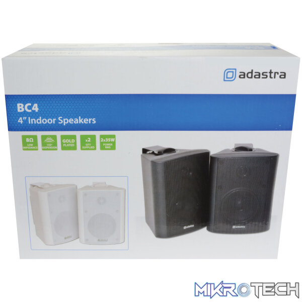 Adastra - Bc4W 4Inch Stereo Background Speakers Pair 35Watt Rms - Image 6
