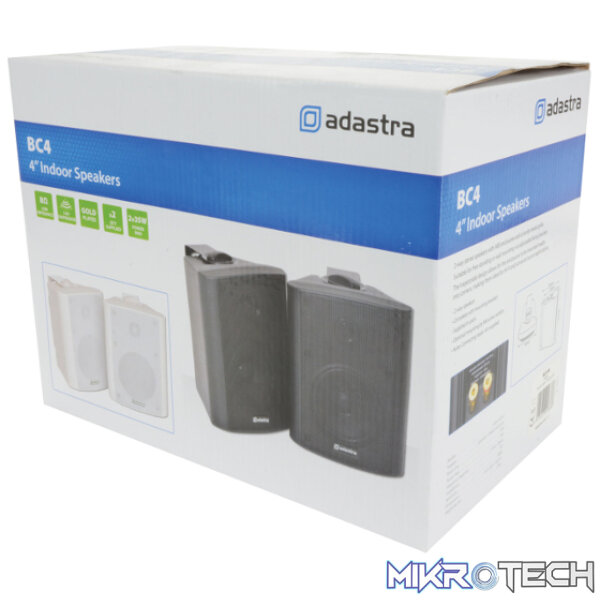 Adastra - Bc4W 4Inch Stereo Background Speakers Pair 35Watt Rms - Image 7