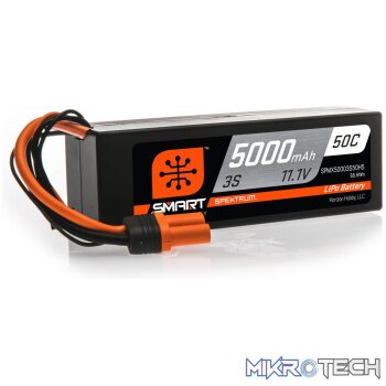 11.1V 5000mAh 3S 50C Smart LiPo IC5