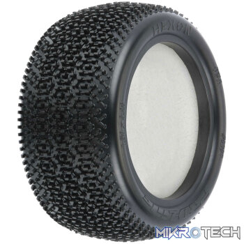 1/10 Hexon CR3 Rear 2.2? Carpet Buggy Tires (2)