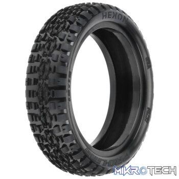 1/10 Hexon Z3 2WD Front 2.2? Carpet Buggy Tires (2)