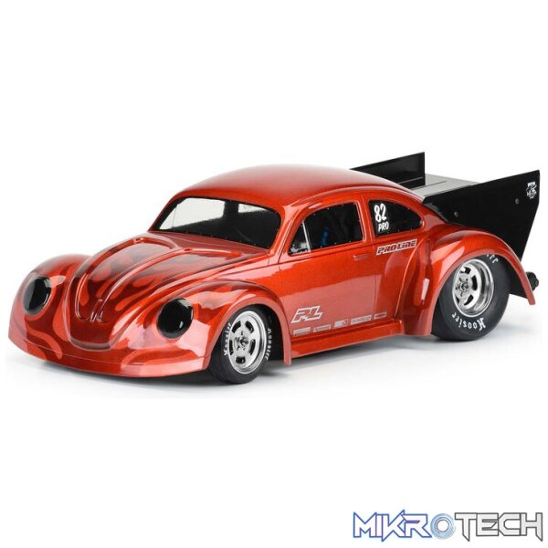 1/10 Volkswagen Drag Bug Clear Body: Drag Car - Image 3