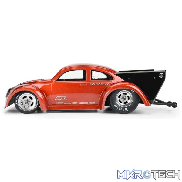 1/10 Volkswagen Drag Bug Clear Body: Drag Car - Image 4