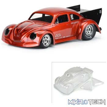 1/10 Volkswagen Drag Bug Clear Body: Drag Car