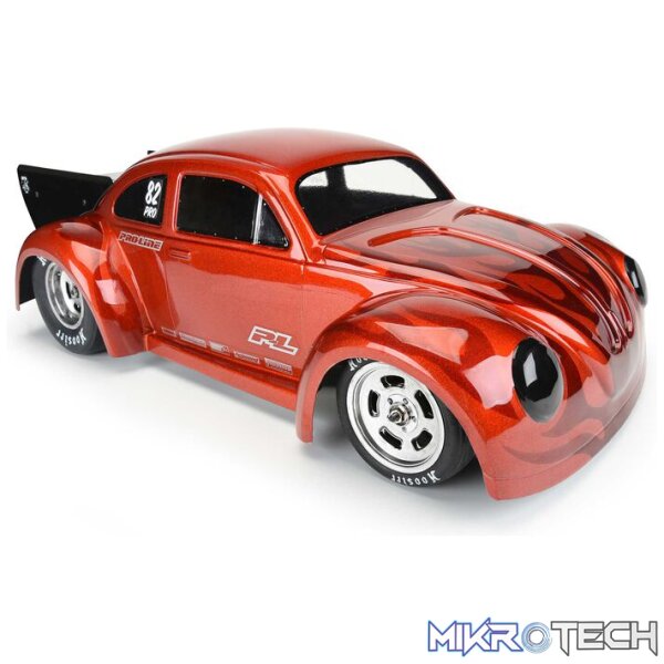 1/10 Volkswagen Drag Bug Clear Body: Drag Car - Image 6