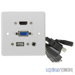 Avlink - Vga/Hdmi/Audio/Usb Wallplate