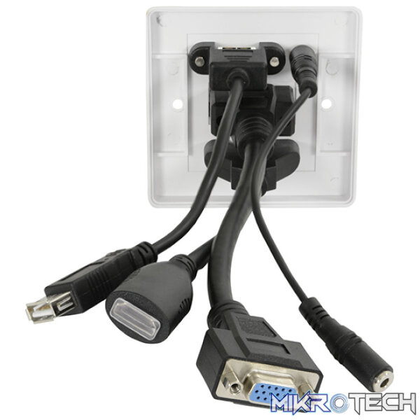 Avlink - Vga/Hdmi/Audio/Usb Wallplate - Image 2