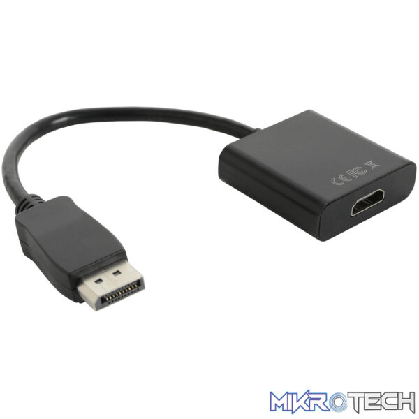122425AV_1 Tva - Displayport To Hdmi Adaptor Cable - Image 1
