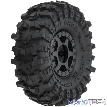 1/24 Mickey Thompson Baja Pro X F/R 1.0? MTD 7mm Black Holcomb (4)