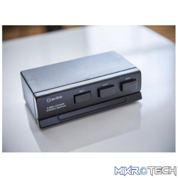 Avlink - 3 Way Cd/Aux Stereo Switch - Image 5